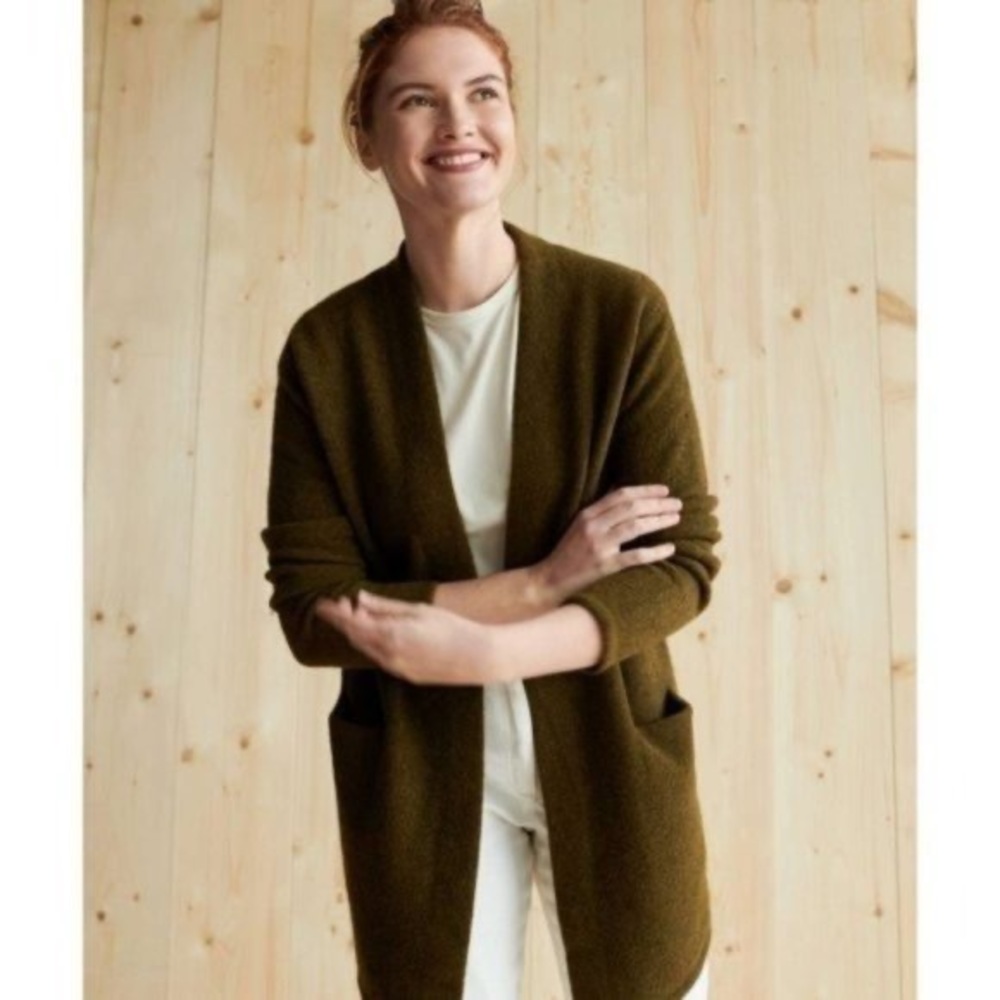 Jenni Kayne Sweater coat olive